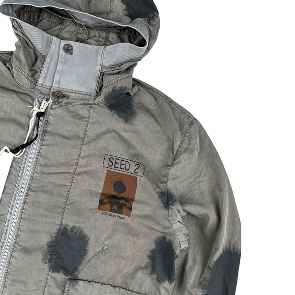CP Company Eco Chrome-R Seed 2 Painted Goggle Jacket - Large