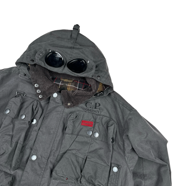 CP Company x Barbour Multi Pocket 500 Mille Waxed Jacket - XL