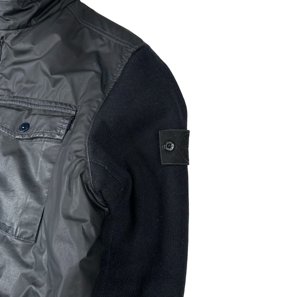 Stone Island 2013 Panno Tinto In Capo Piu Mussola Gommata MGP Ghost Jacket - 3XL