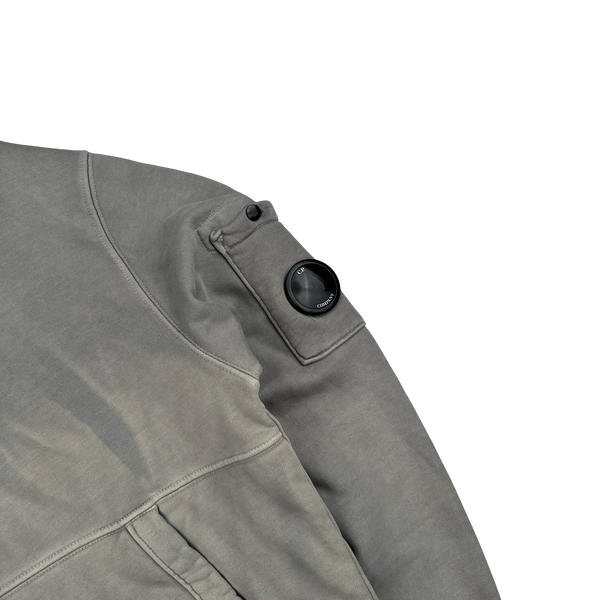 CP Company Grey Re Colour Hoodie - Small