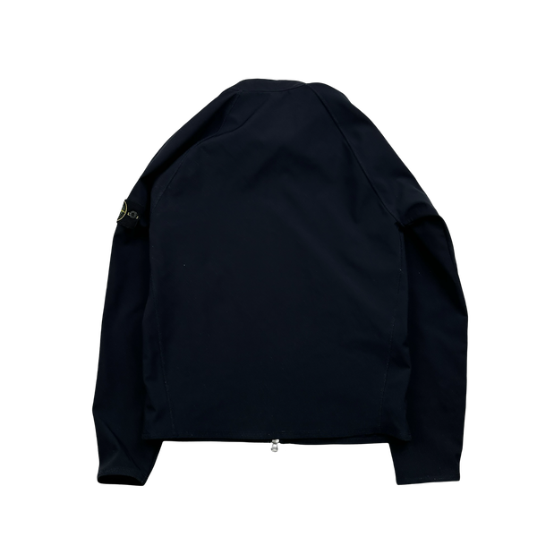 Stone Island 2018 Dark Navy Light Soft Shell R Jacket - Small