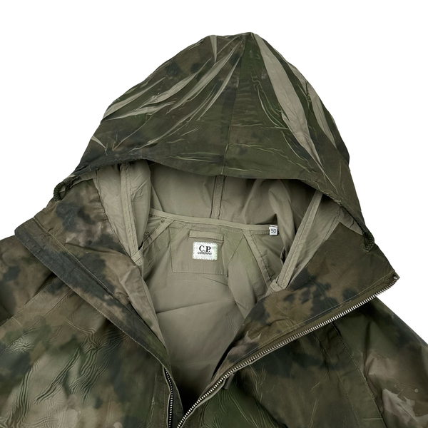 CP Company Green Tracery Lens Viewer Jacket - Large