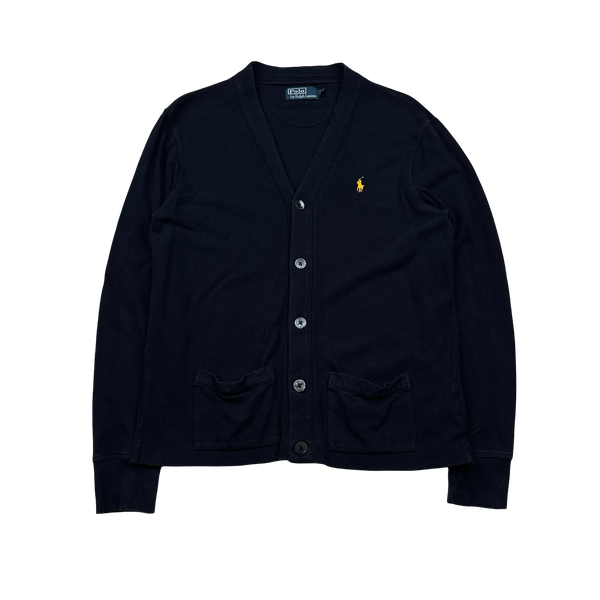 Ralph Lauren Polo Navy Buttoned Cardigan - Medium