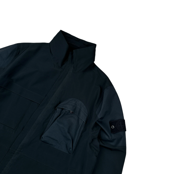 Stone Island 2018 Navy Ghost Tank Shield Jacket - XL