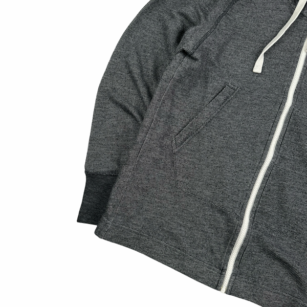 Stone Island 2016 Grey Waffle Knit Hoodie - Medium