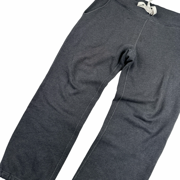 Ralph Lauren Dark Grey Zipped Hoodie Tracksuit Set - Medium