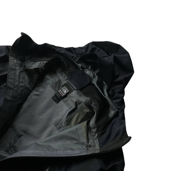 North Face Black Summit Series Goretex Rain Jacket - XL