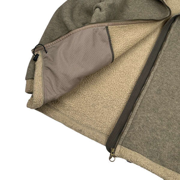 Lowe Alpine Alutian Brown Heavyweight Fleece Jumper - Large