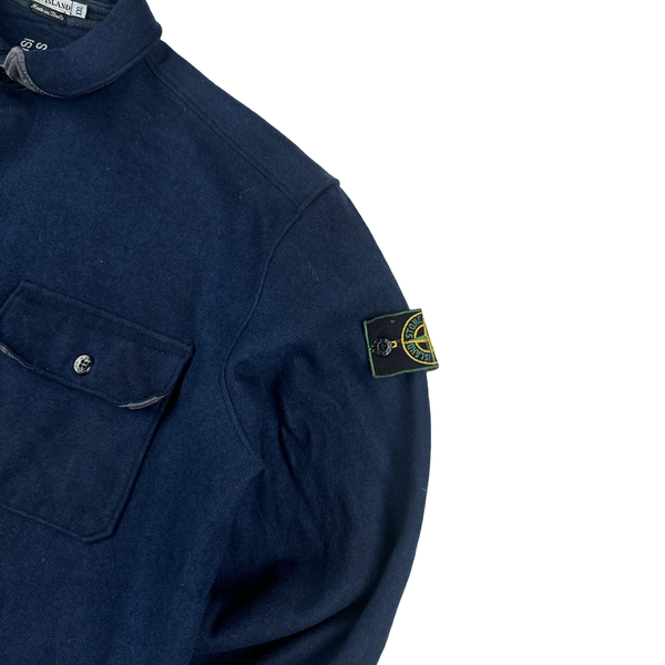 Stone Island 1995 Vintage Wool Overshirt - XXL