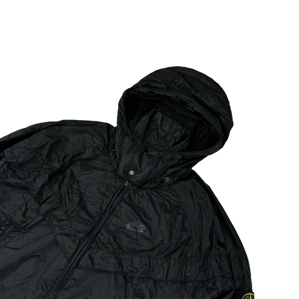 Stone Island x Nike Black Hyper Light Membrana 2L TC Windrunner - Medium