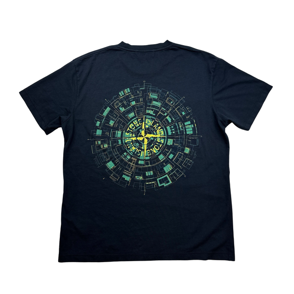 Stone Island 2015 Graphic Short Sleeve T Shirt - XL