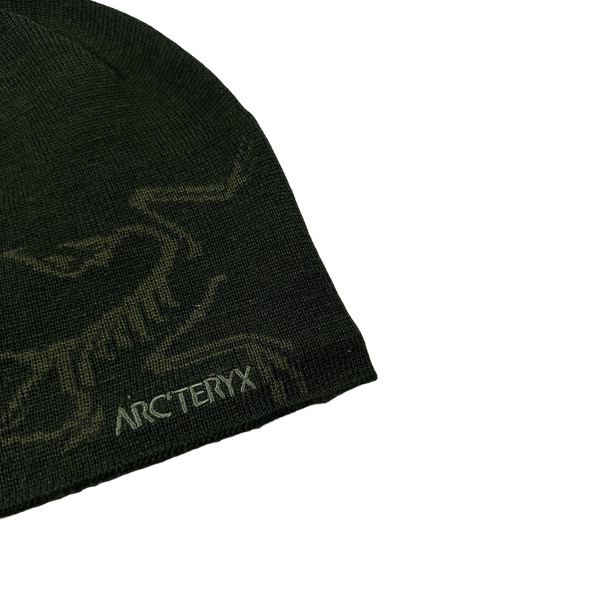 Arcteryx Green Two Tone Spellout  Beanie