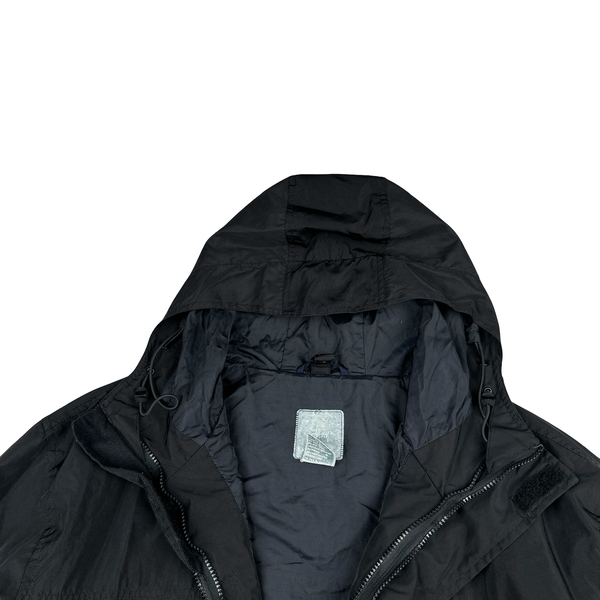 Stussy Black Multi Pocket Hooded Jacket - XL