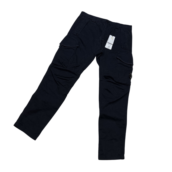 CP Company Navy Lens Viewer Ergonomic Cargos - XS, Medium, Large, XL, XXL, 3XL