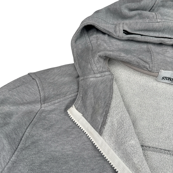 Stone Island 2013 Grey Zip Up Hoodie - XXL