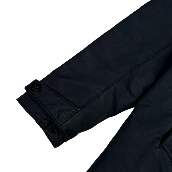 Stone Island 2017 Navy David TC Primaloft Lined Long Jacket - Medium