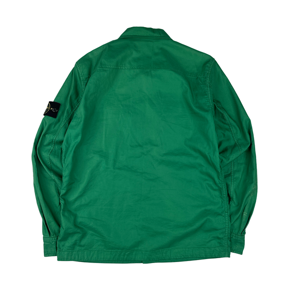 Stone Island 2013 Green Multipocket Cotton Shirt - Medium