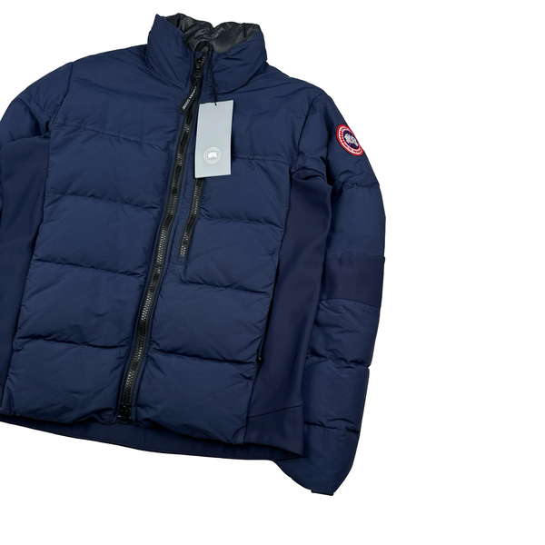 Canada Goose Navy Hybridge Down Jacket - Large