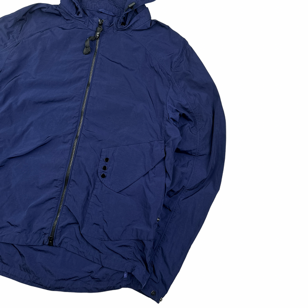 CP Company Navy Chrome Goggle Jacket - Medium