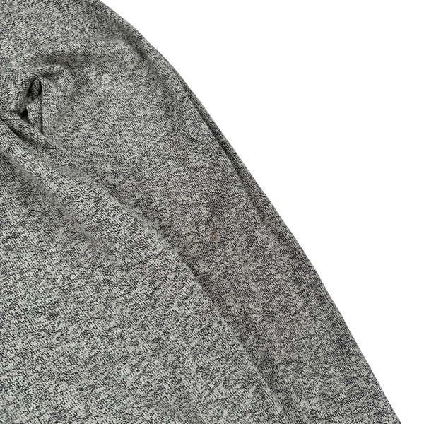Stone Island 2019 Grey Marl Cotton Knit - Large