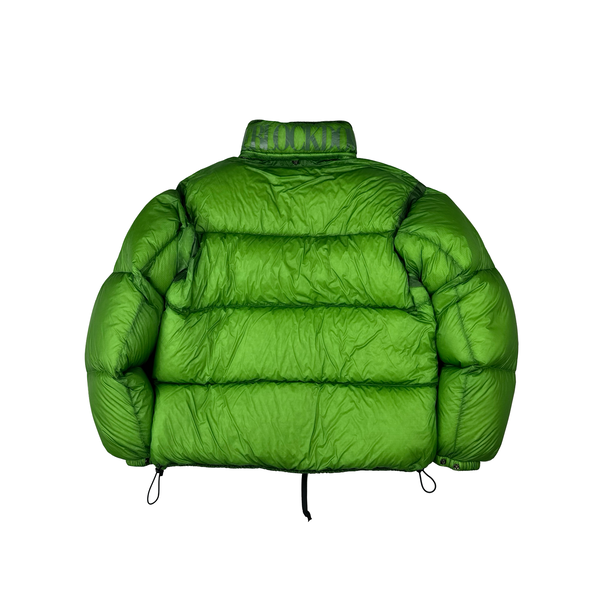 CP Company x One Block Down Green D D Shell Puffer Jacket - Small