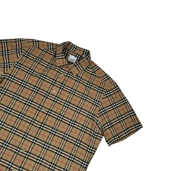 Burberry Nova Check Button Up Shirt - Large
