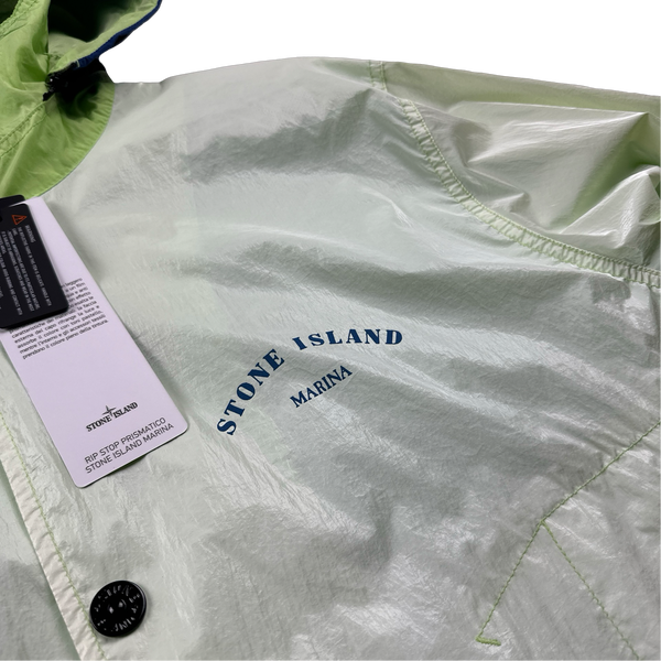 Stone Island Green Nylon Metal Reflective Marina Jacket - Large, Medium, Small