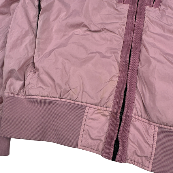 Stone Island 2017 Pink Garment Dyed Crinkle Reps Jacket - Medium