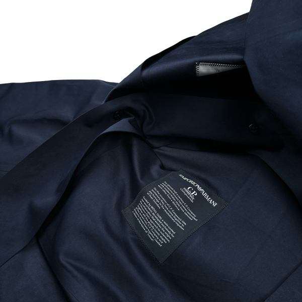 CP Company x Armani A.A.C Navy Long Lens Viewer Jacket - XXL