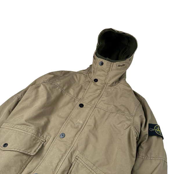 Stone Island 2015 Brown  David TC Dutch Rope Down Lined Winter Jacket - Medium