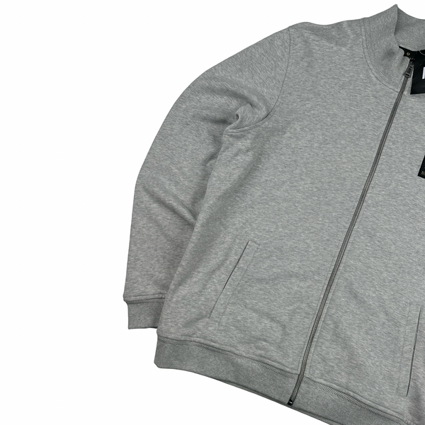 Belstaff Grey Zipped Cotton Jumper - XXL