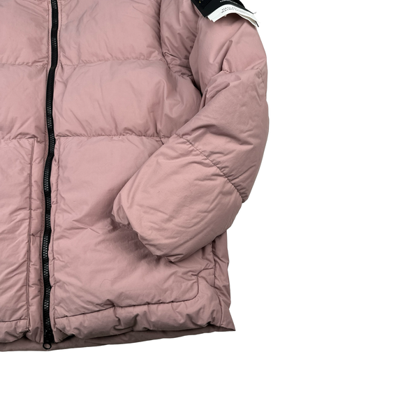 Stone Island 2022 Pink Naslan Light Watro Down TC Puffer - XL