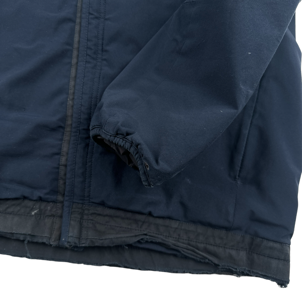 Stone Island 2023 Navy Soft Shell Primaloft Lined Jacket -XL