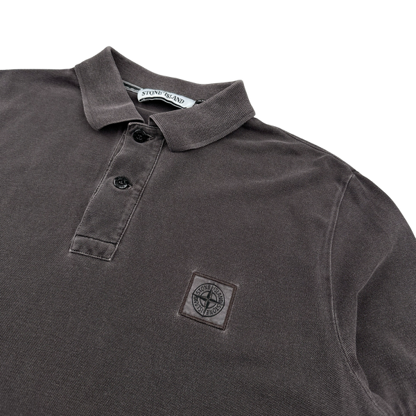 Stone Island Dark Charcoal Polo Shirt - Medium