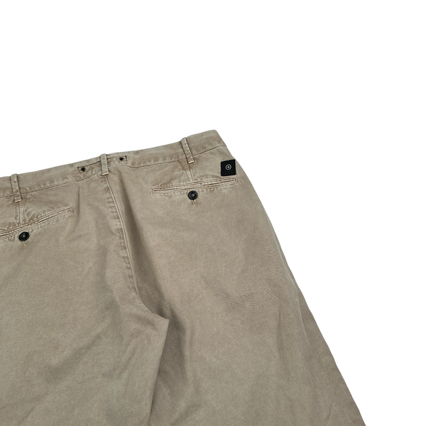 Stone Island Denims 2008 Tan Cotton Cargo Trousers - 32"