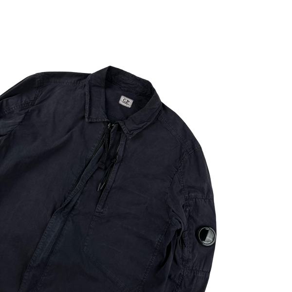 CP Company 50 Fili Navy Overshirt - Medium