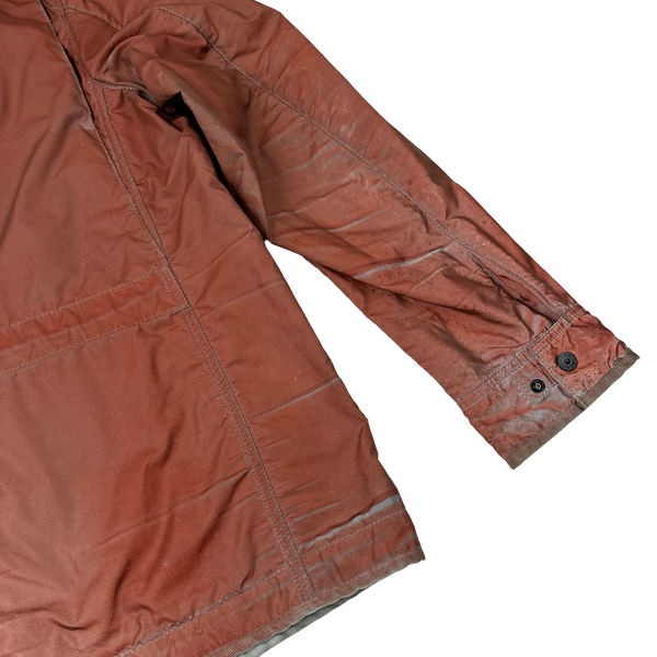 Stone Island 2012 Red Liquid Reflective Field Jacket - XL