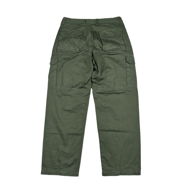 Stone Island 2021 Green LO Baggy Cargo Trousers - 30"