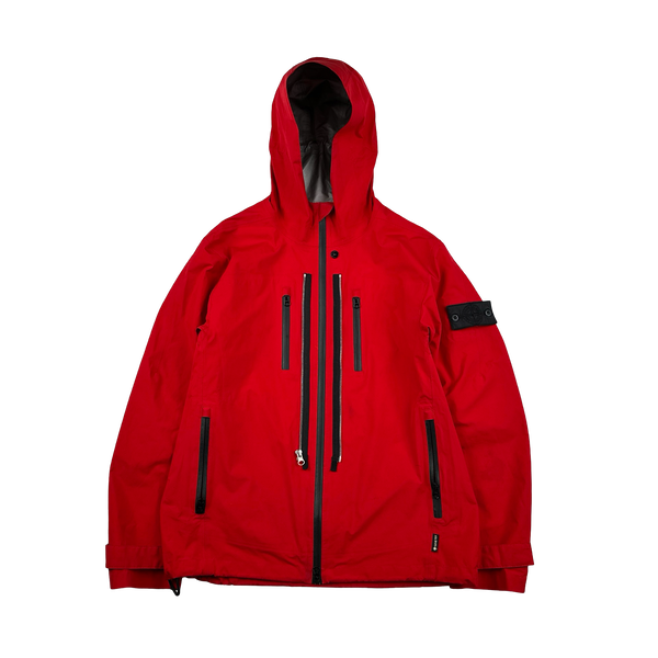 Stone Island 2020 Red Shadow Project Gore Tex Paclite Jacket - Medium