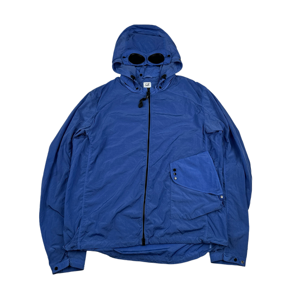 CP Company Blue Chrome R Goggle Jacket - XXL – Mat's Island