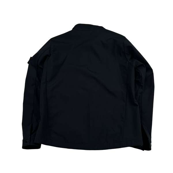 Stone Island 2016 Black Fleece Lined Soft Shell R Jacket - Large