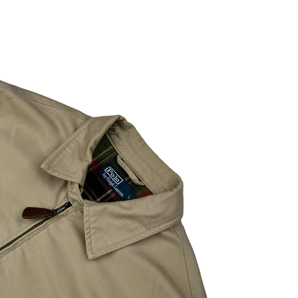 Ralph Lauren Sand Harrington Jacket - Large