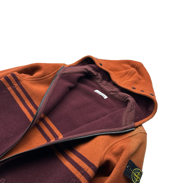 Stone Island 2020 Panno Jacquard Wool Jacket - Small