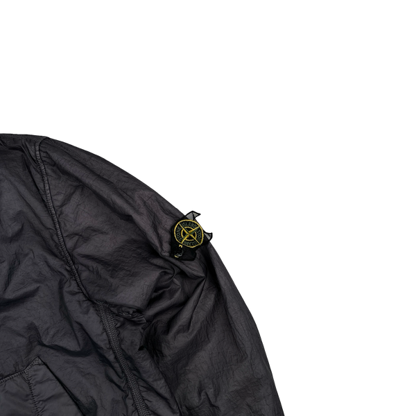 Stone Island 2008 Charcoal Hyper Light Mesh Badge Jacket - XL