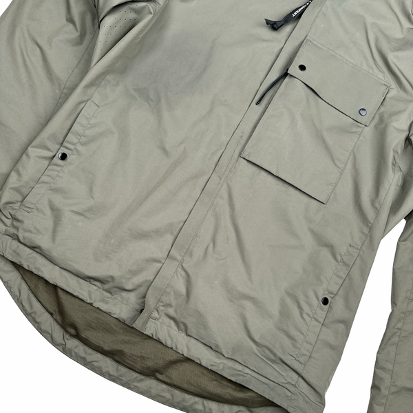 CP Company Khaki Micro M Goggle Jacket - XL