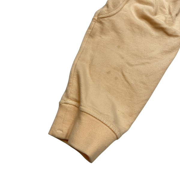 Stone Island Peach Cotton Roll Neck Sweatshirt - Large