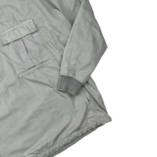 Stone Island 2020 Grey Smock Pullover Overshirt - Medium