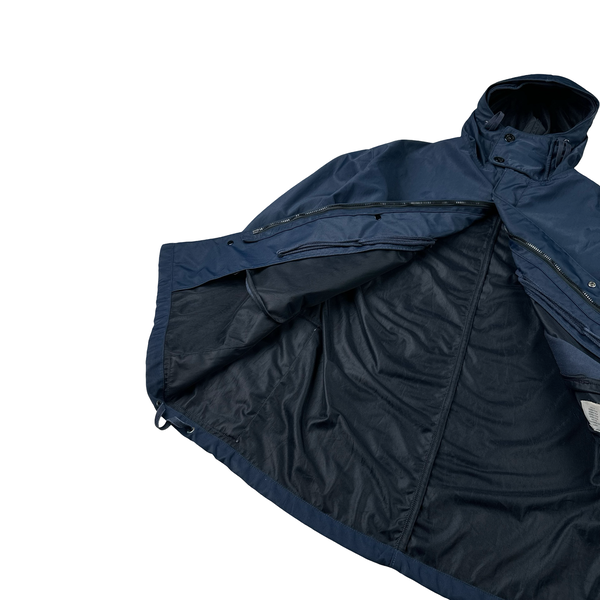 Stone Island 1998 Nylam Hooded Dutch Rope Winter Jacket - Large