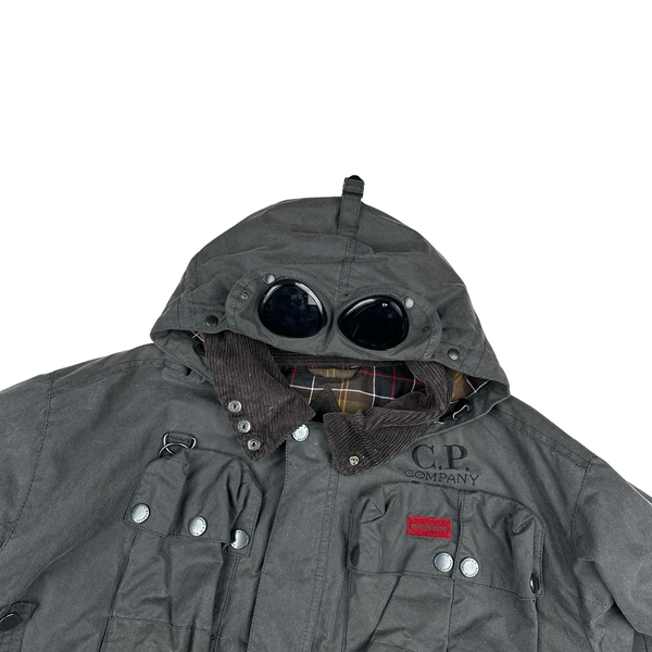 CP Company x Barbour Multi Pocket 500 Mille Waxed Jacket - XL