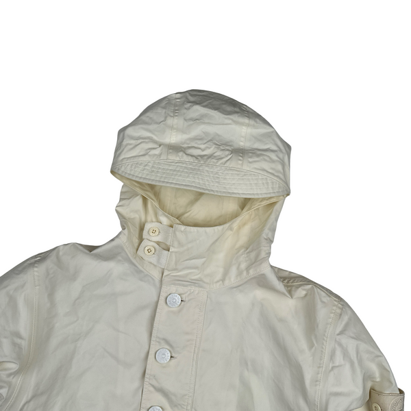 Stone Island 2012 Beige Ghost Ventile Jacket - Small